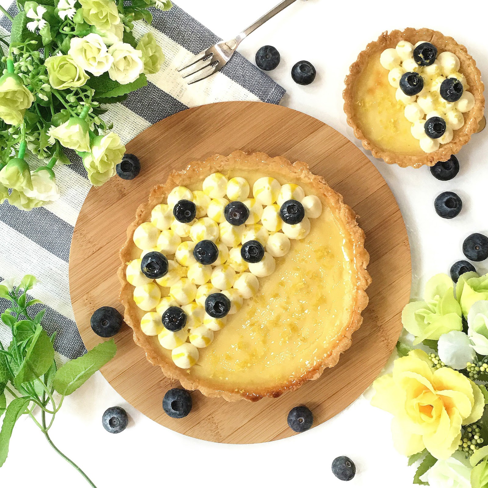 lemon tart – happy birthday shroomy!