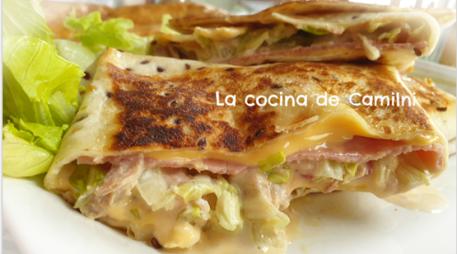 Wraps con ensalada de atún (La cocina de Camilni) Wraps con ensalada de atún (La cocina de Camilni)