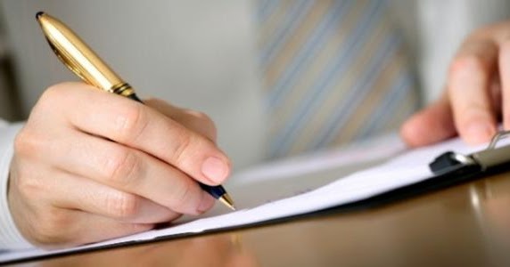 كتابة طلب خطي