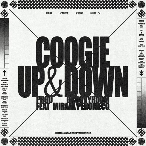 COOGIE – UP & DOWN (Feat. Mirani, PENOMECO) – Single