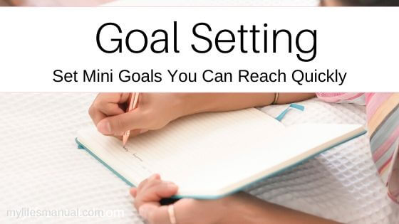 Setting Goal Ideas – Set Mini Goals You Can Reach Quickly