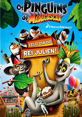Os Pinguins de Madagascar: Feliz Dia do Rei Julien! - DVDRip Dual Áudio