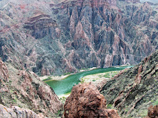 The Precambrian Inner Gorge of the Grand Canyon from the Clear Creek Trail, Arizona