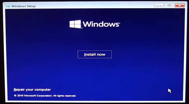 cara install windows 10 tahap4