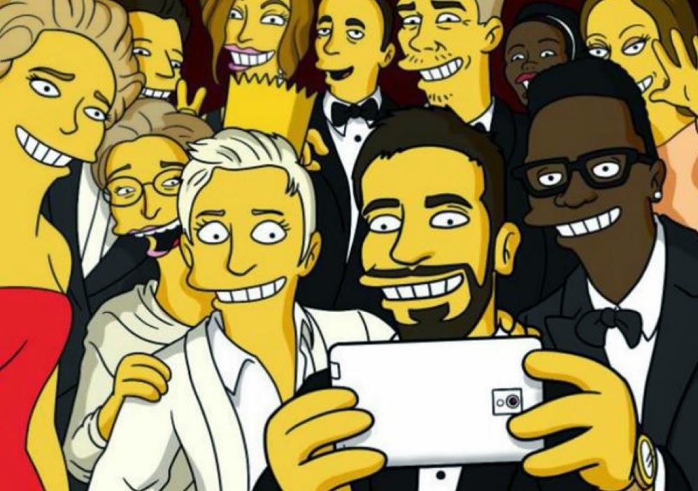 Simpsons doing it and a lot more people joining this crazy selfie trend.