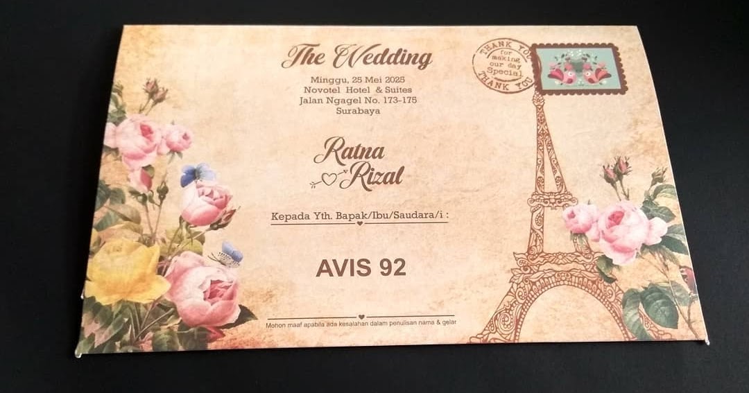 Cetak Undangan Leyon Printing