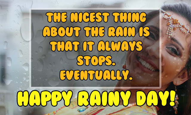 Rainy day quotes and images