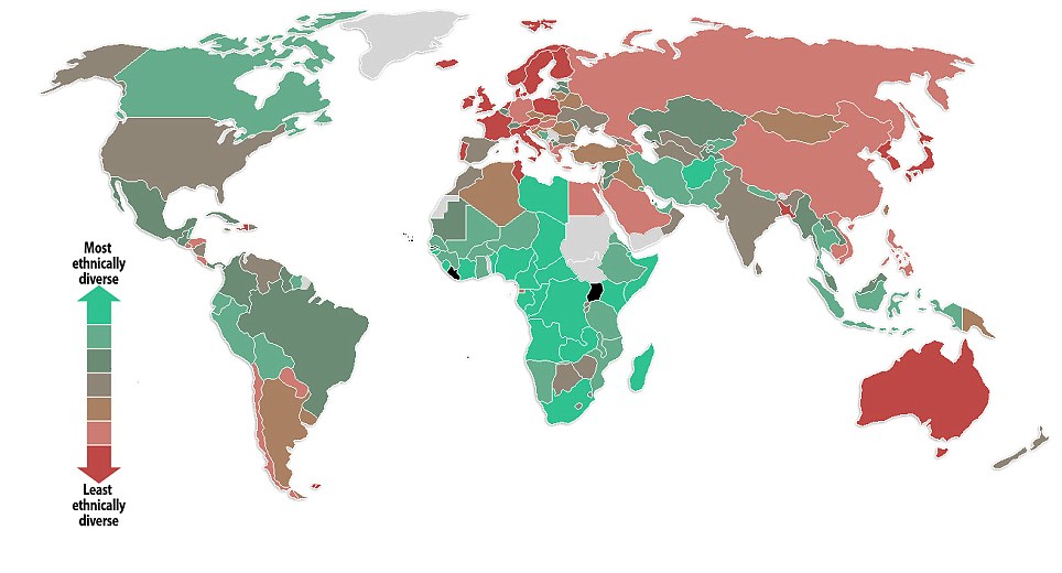 Random Thoughts While Running The Most Ethnically Diverse Country on