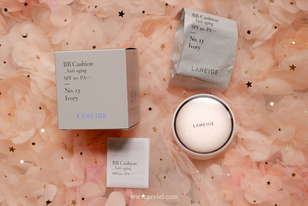 Laneige BB Cushion AntiAging SPF50 PA+++ Ivory Review