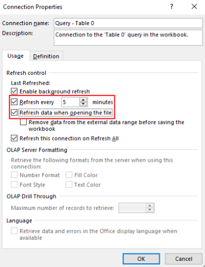 tautkan google sheets ke excel 12