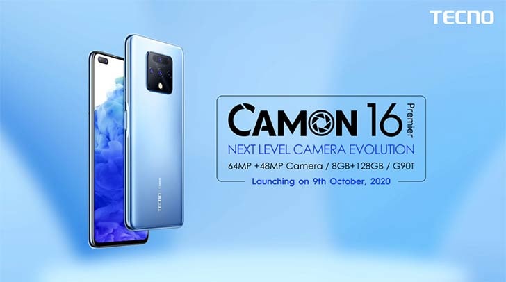 Tecno Camon 16 Premier launch date
