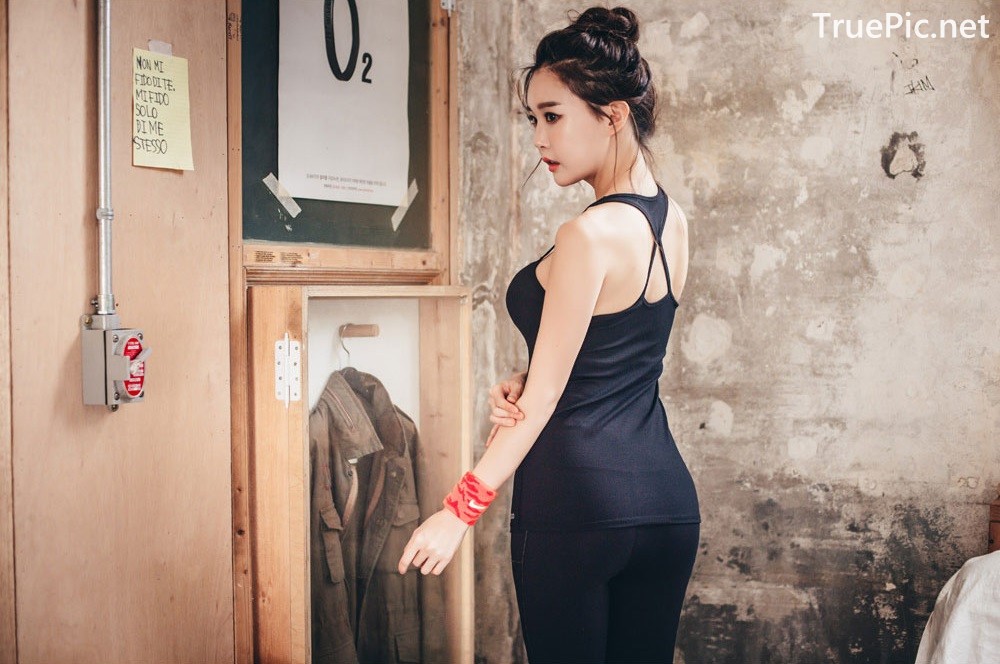 Image Korean Fashion Model - Yoon Ae Ji - Fitness Set Collection - TruePic.net - Picture-46