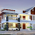 2766 sq-ft 4 bedroom beautiful mixed roof house plan