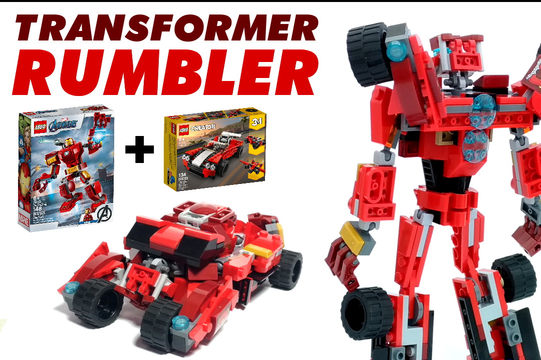 Alanyuppie's LEGO Transformers: Batman Tumbler Transformer, alternate  design from LEGO set 31100 and 76140