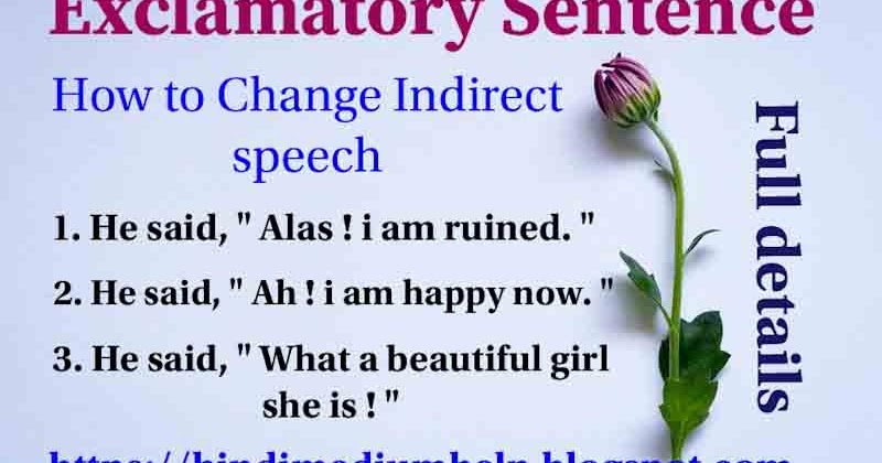 change-exclamatory-sentence-into-indirect-speech-special-rules-part-4