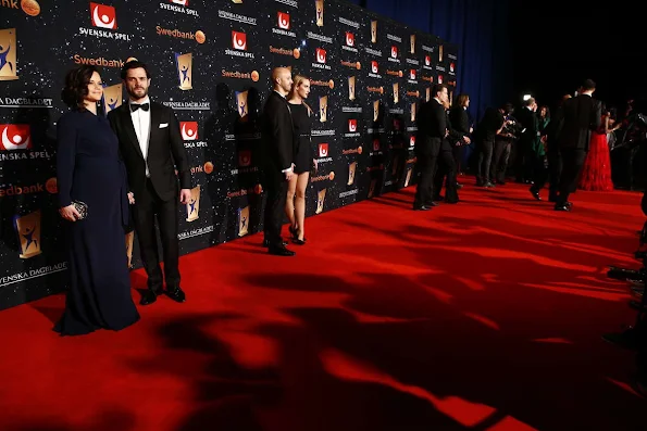 Prince Carl Philip and Princess Sofia of Sweden attended Swedish Sports Gala (Svenska idrottsgalan) organized by Swedish Sports Academy in Stockholm Ericsson Globe Arena on January 25th, 2016. 