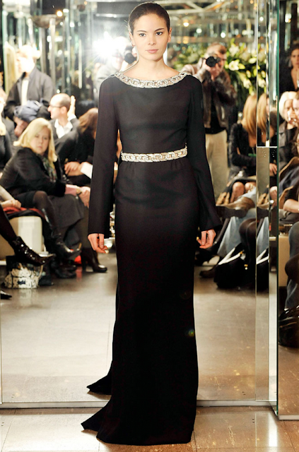 Black Long Sleeve Maxi Dress