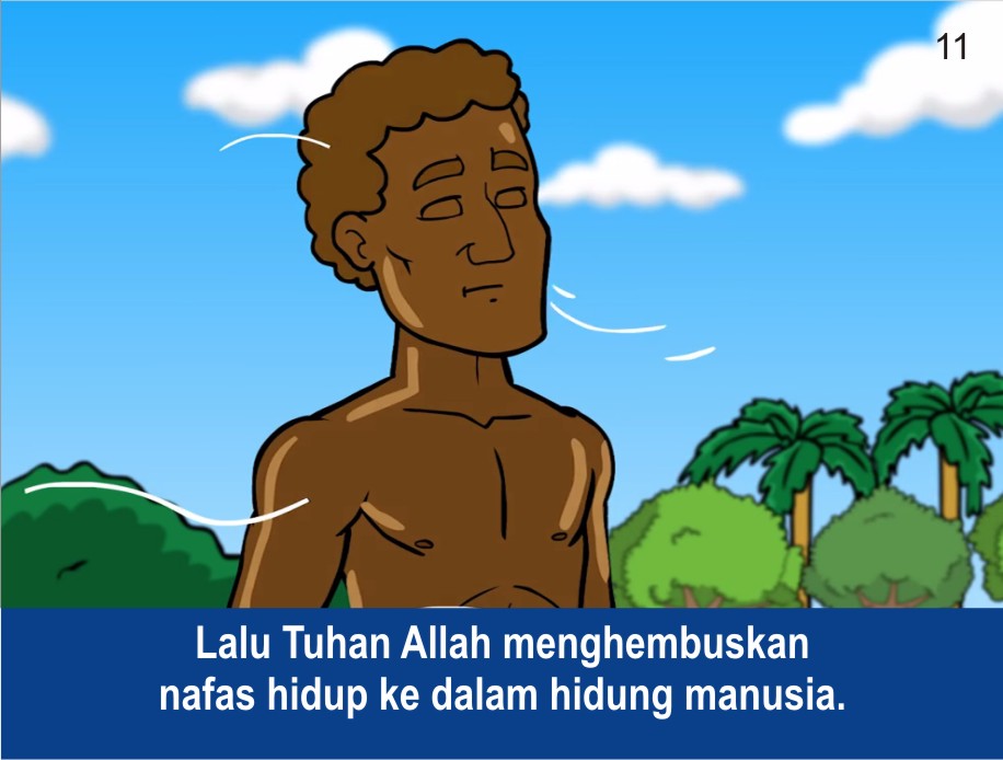 Komik Alkitab Anak Allah Menciptakan Langit dan Bumi