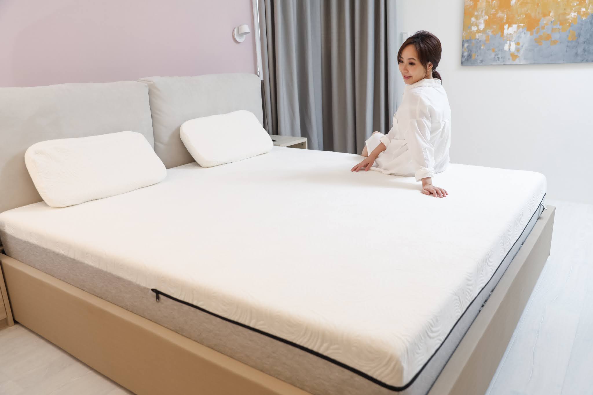 Dj琦琦-醫師娘陪你當媽媽推薦物理治療師客製床墊