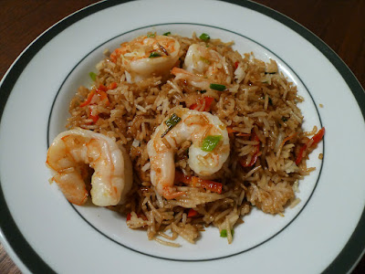 Spicy Shrimp Fried Rice: photo by Cliff Hutson