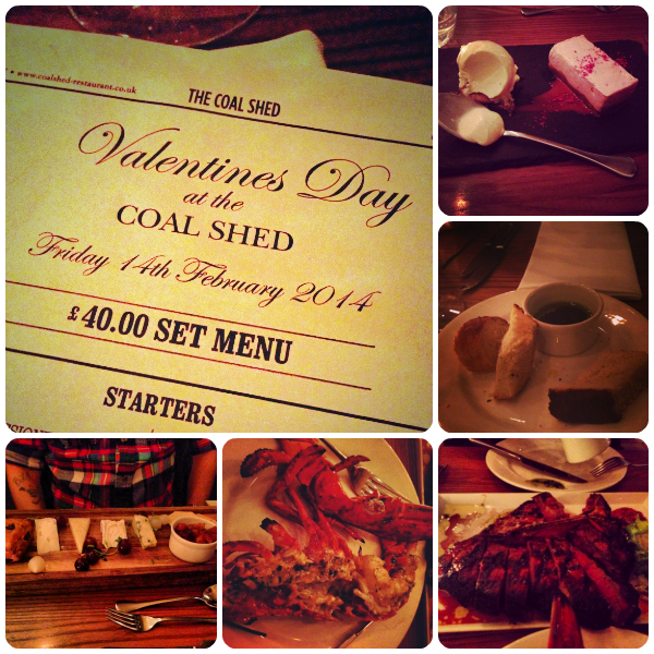 FOOD | Valentines Day at Coal Shed in Brighton