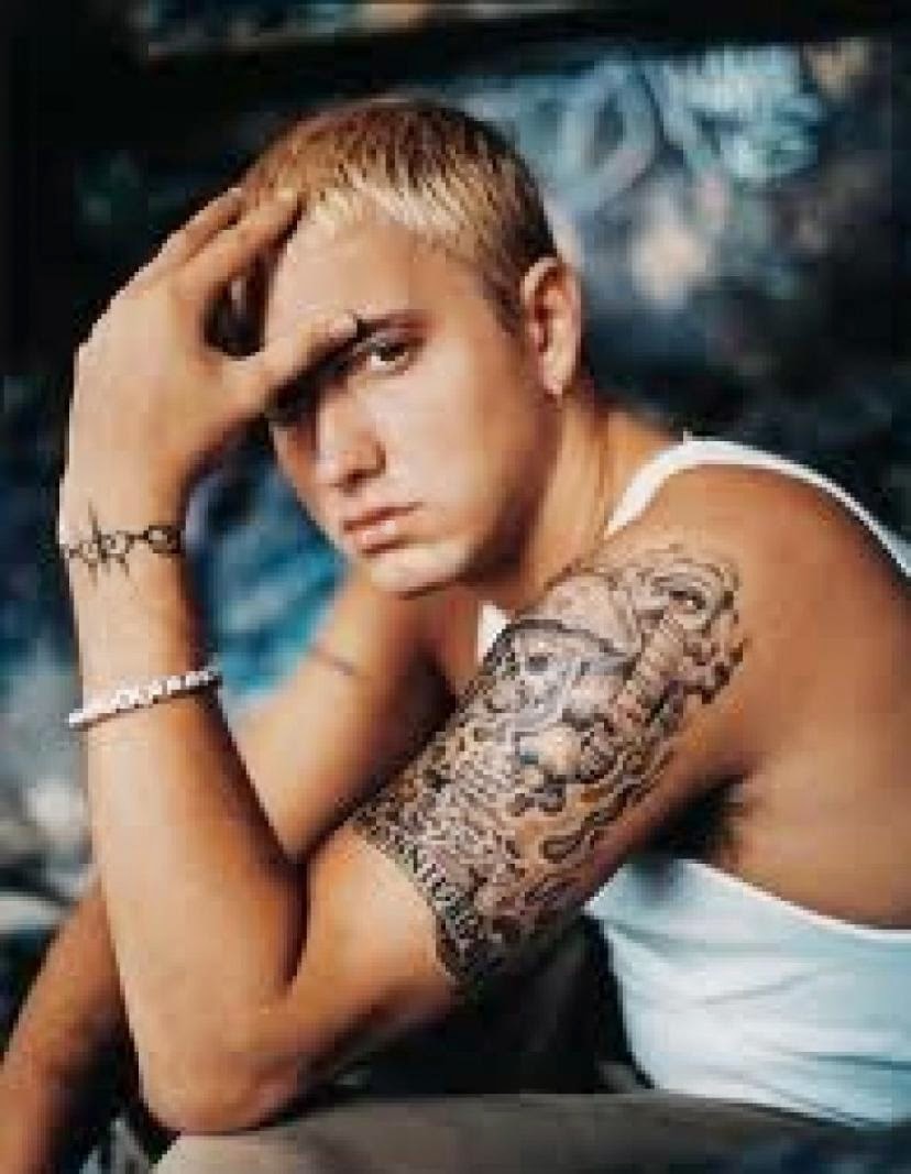 Eminem Awesome Famous Tattoo Artist   Inofashionstyle