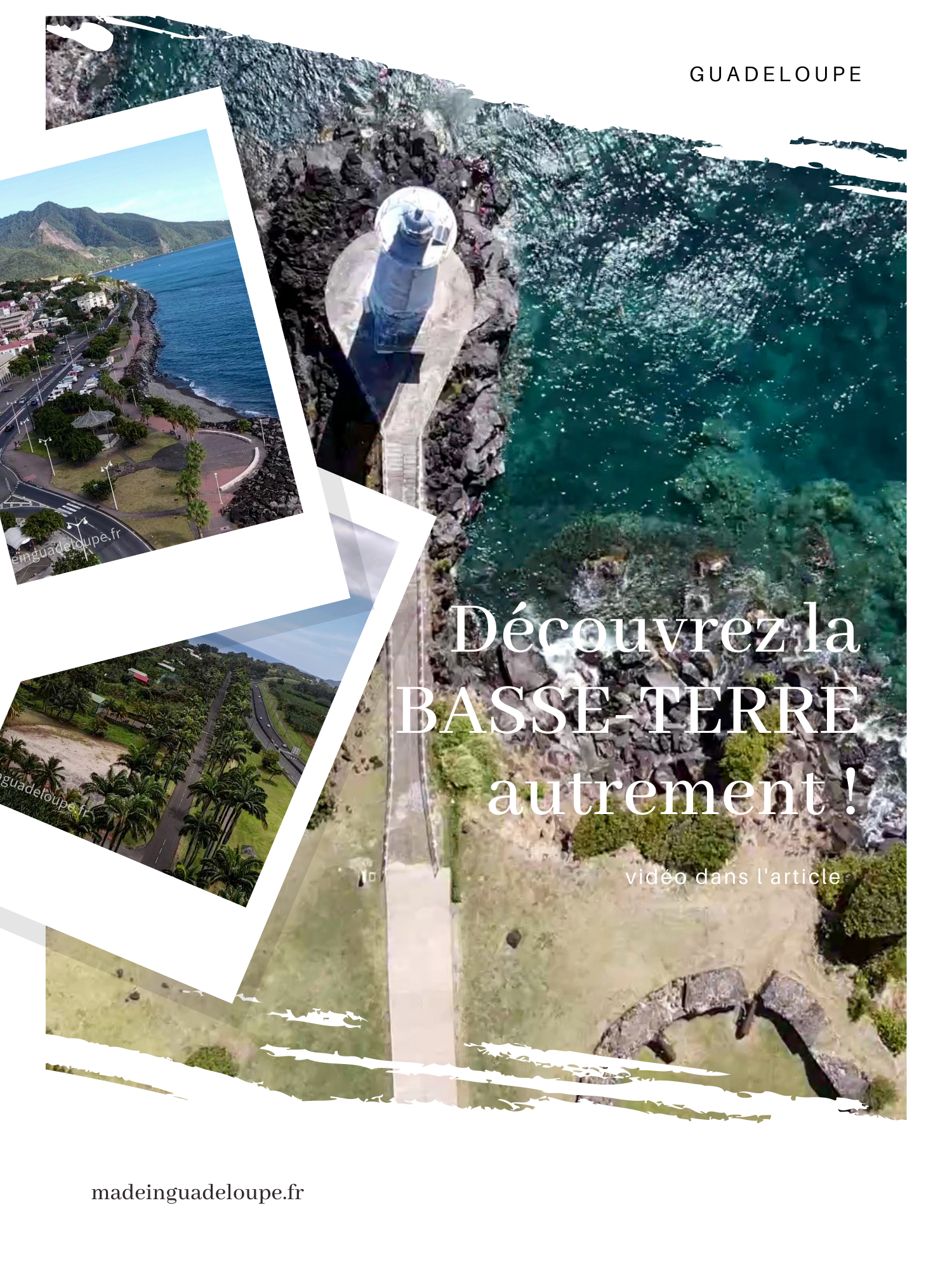 découverte de la basse terre Guadeloupe en drone