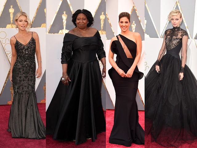 Oscar 2016: Kelly Ripa, Whoopy Goldberg, Liz Fernandes, Dorith Mous (Foto: Getty Images)