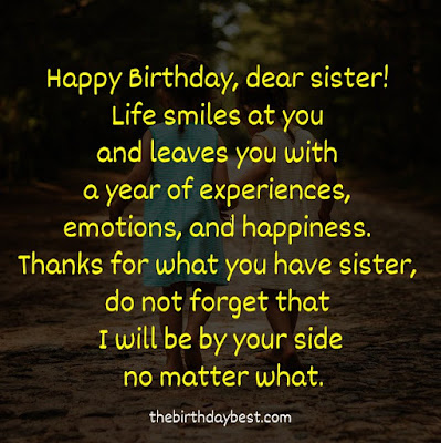 Birthday Wishes for Sister Birthday Wishes for Sister
