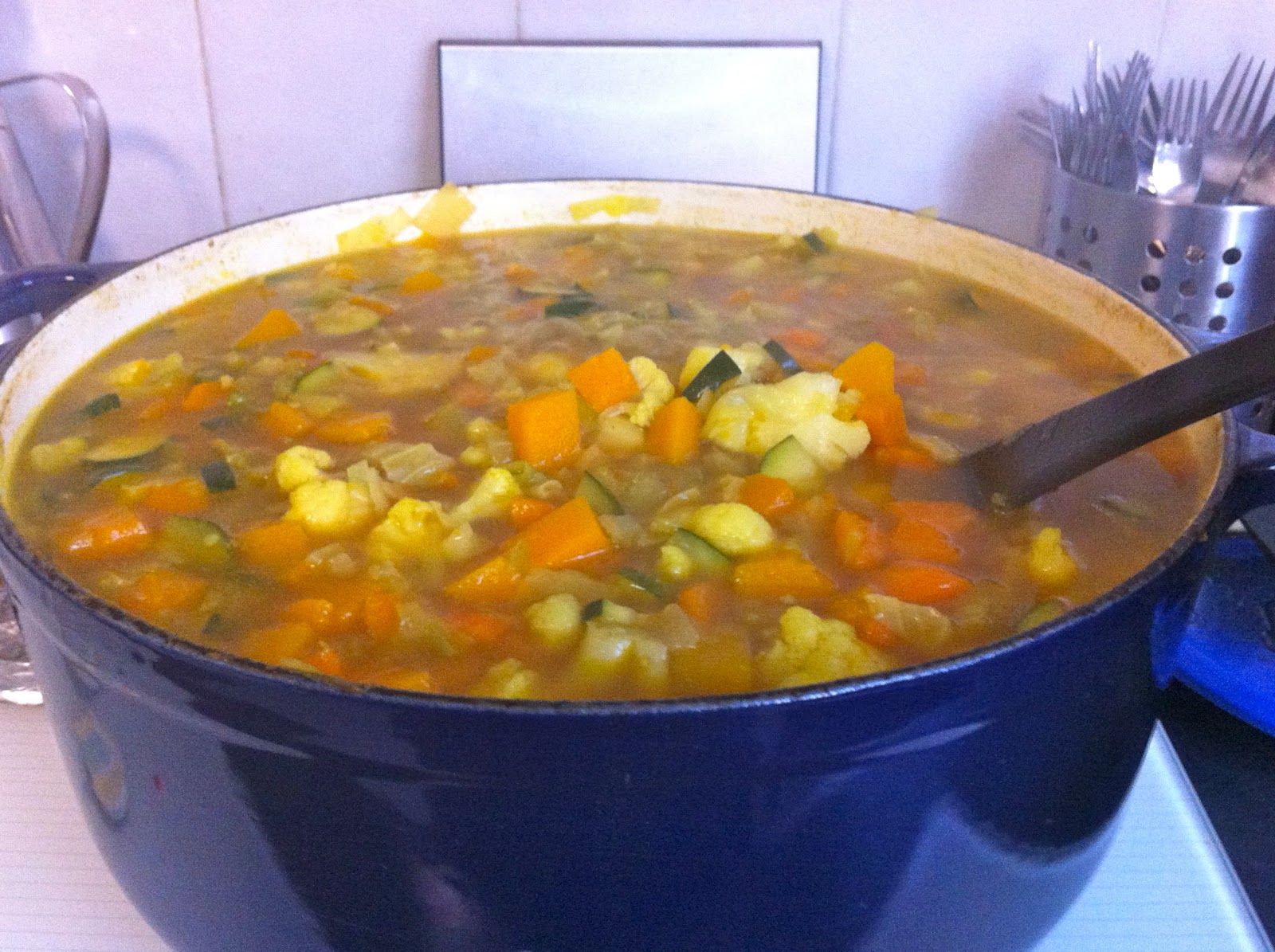 CookingNotes Vegetable Soup Under 100 Calories Per 2 Cup Serve (or