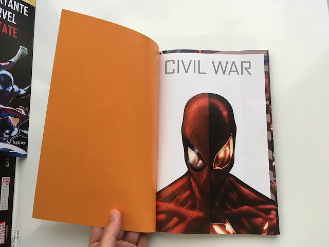 Colecție benzi desenate MARVEL Must-Have Civil War România promo antologie