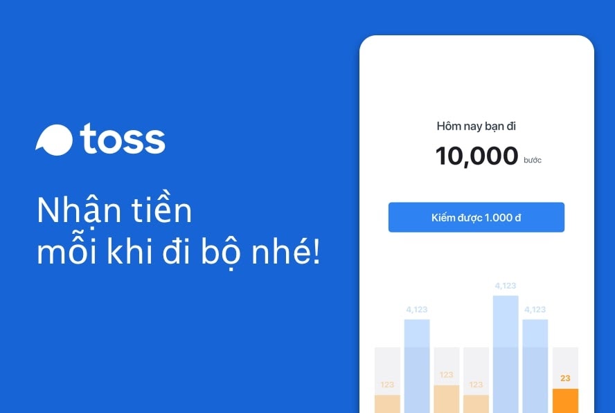 Đi bộ kiếm tiền trên App Toss? Review và mẹo cheat - Kiemtienspeed - Cách  kiếm tiền online - Thủ thuật internet