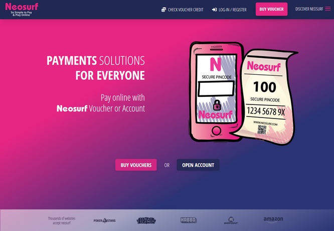 Neosurf payment method