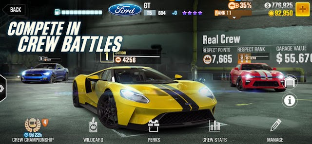 لعبة السباق الخرافية CSR Racing 2 مهكرة للأندرويد - تحميل مباشر