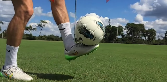 juggling in football.