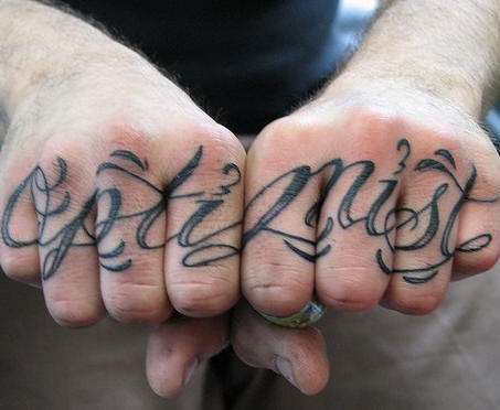 Heritage Tattoo: Pictures of Knuckle Tattoos