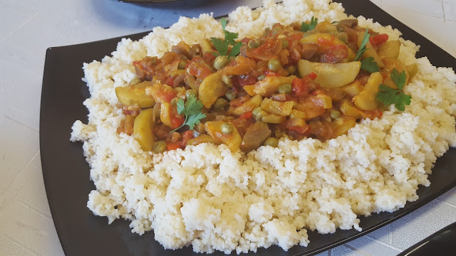 samozagladni.blogspot.com Вегетариански кус кус със зеленчуци
