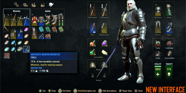 Menu Novo