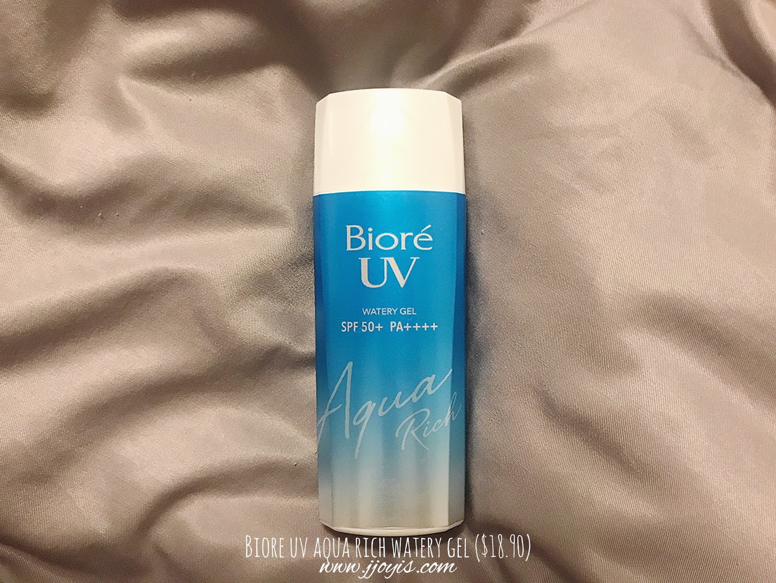 review Biore, UV aqua rich watery gel, sunscreen, sunblock, spf, pa++++, skin protection