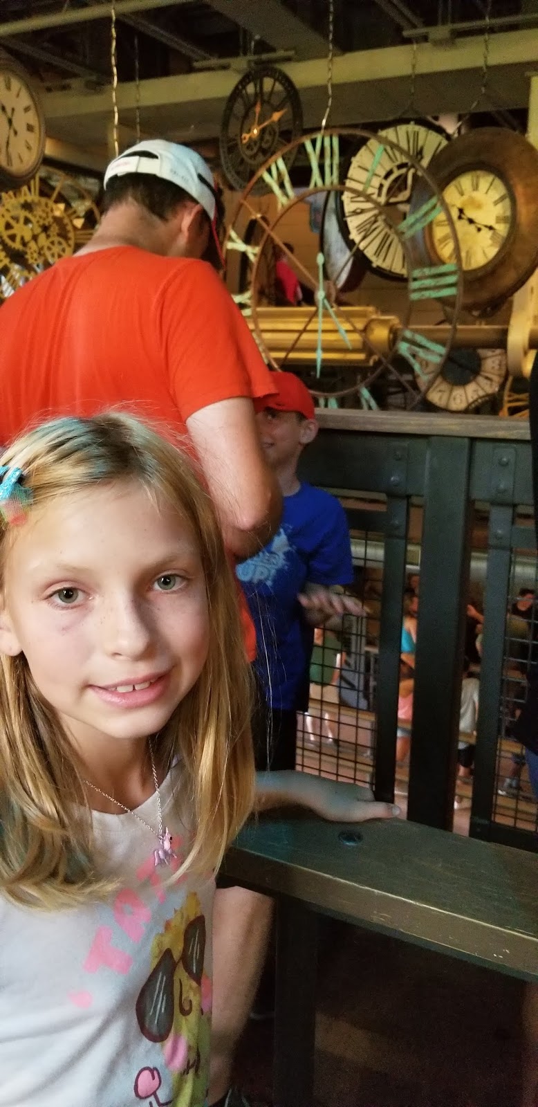 Ben, Becky, Kara, Kiersten,and Evie Silver Dollar City