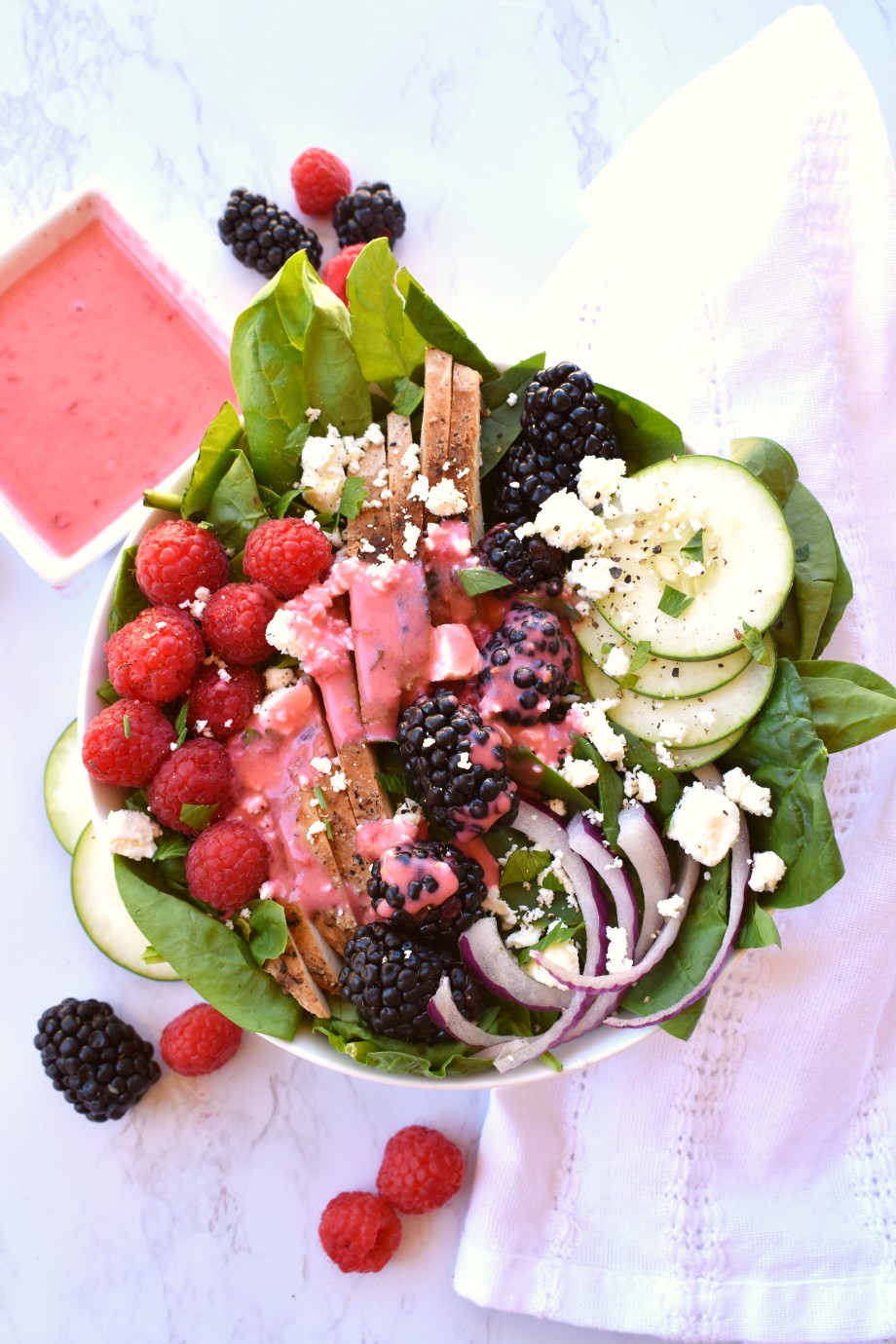 Raspberry Vinaigrette Salad The Nutritionist Reviews