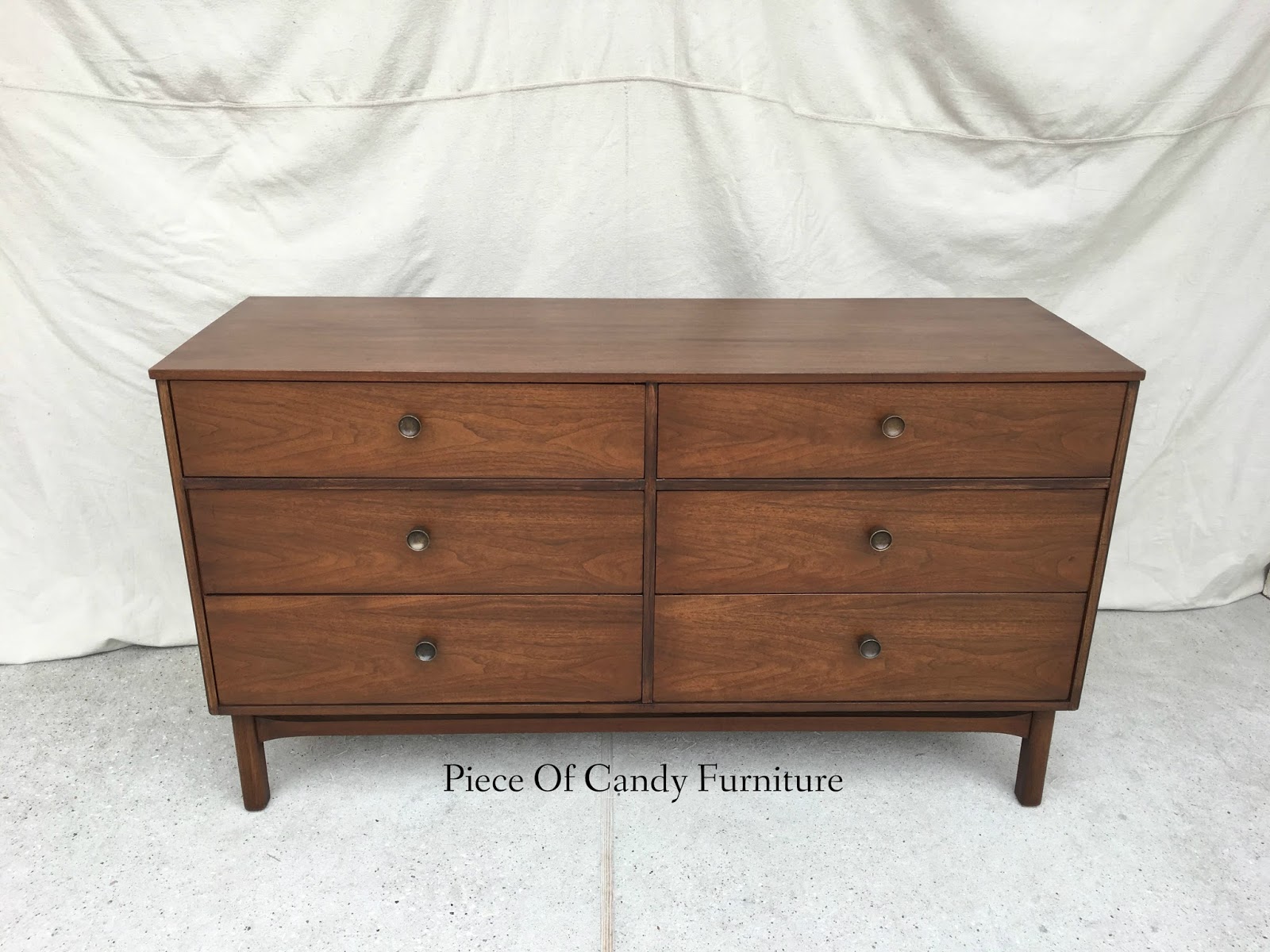 Piece Of Candy Furniture Refinished Mid Century Dresser