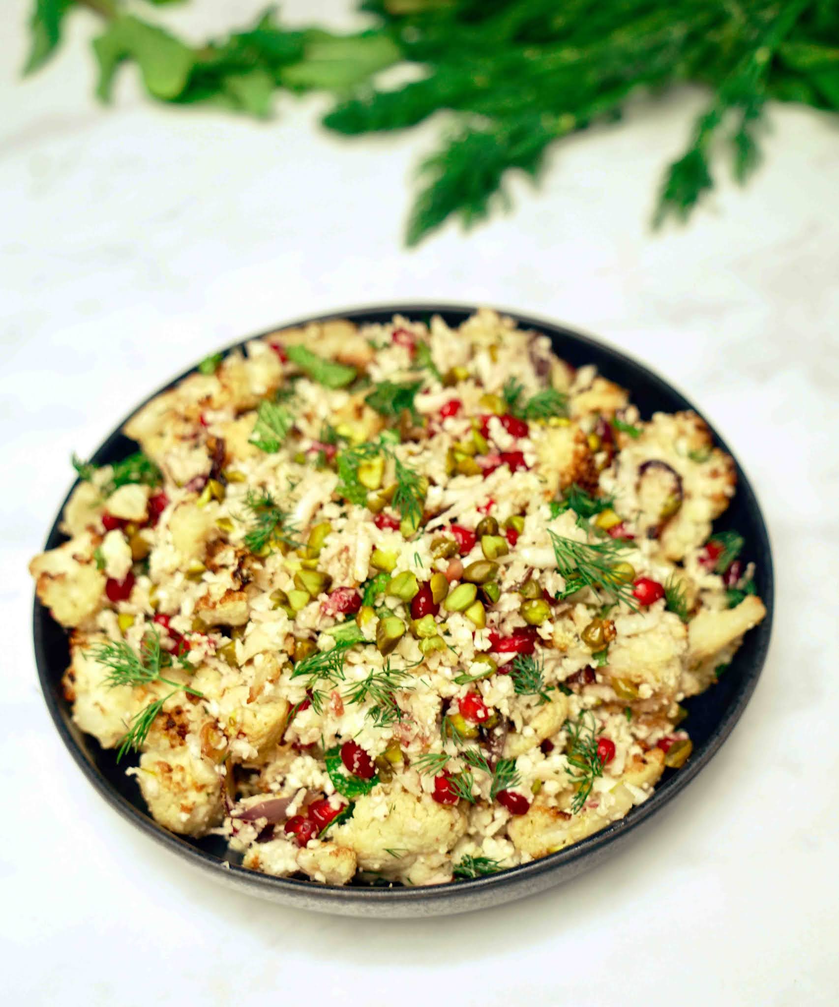 Que Faire Avec Du Choux Fleur Cuit Salade de chou-fleur cuit et cru | On dine chez Nanou