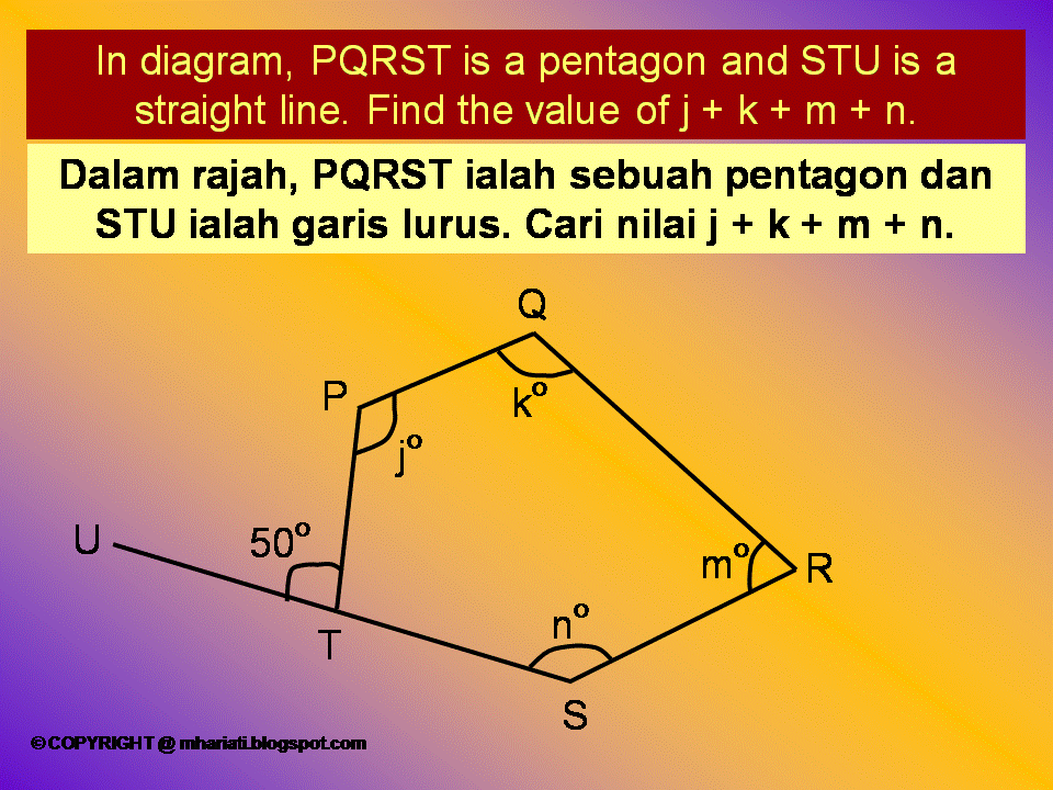 TIP BELAJAR MATEMATIK TIPS FOR LEARNING MATHEMATICS INTERIOR ANGLES 