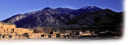 The Famous Taos Pueblo - Pyramid on the Rio Grande