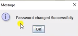 entering a new password