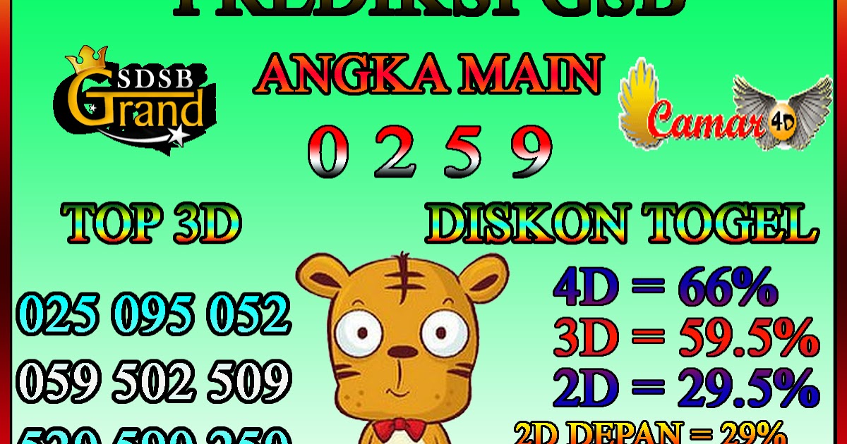 Prediksi Togel GSB 01 AGUSTUS 2020 Prediksi Togel Lengkap SGP HK
