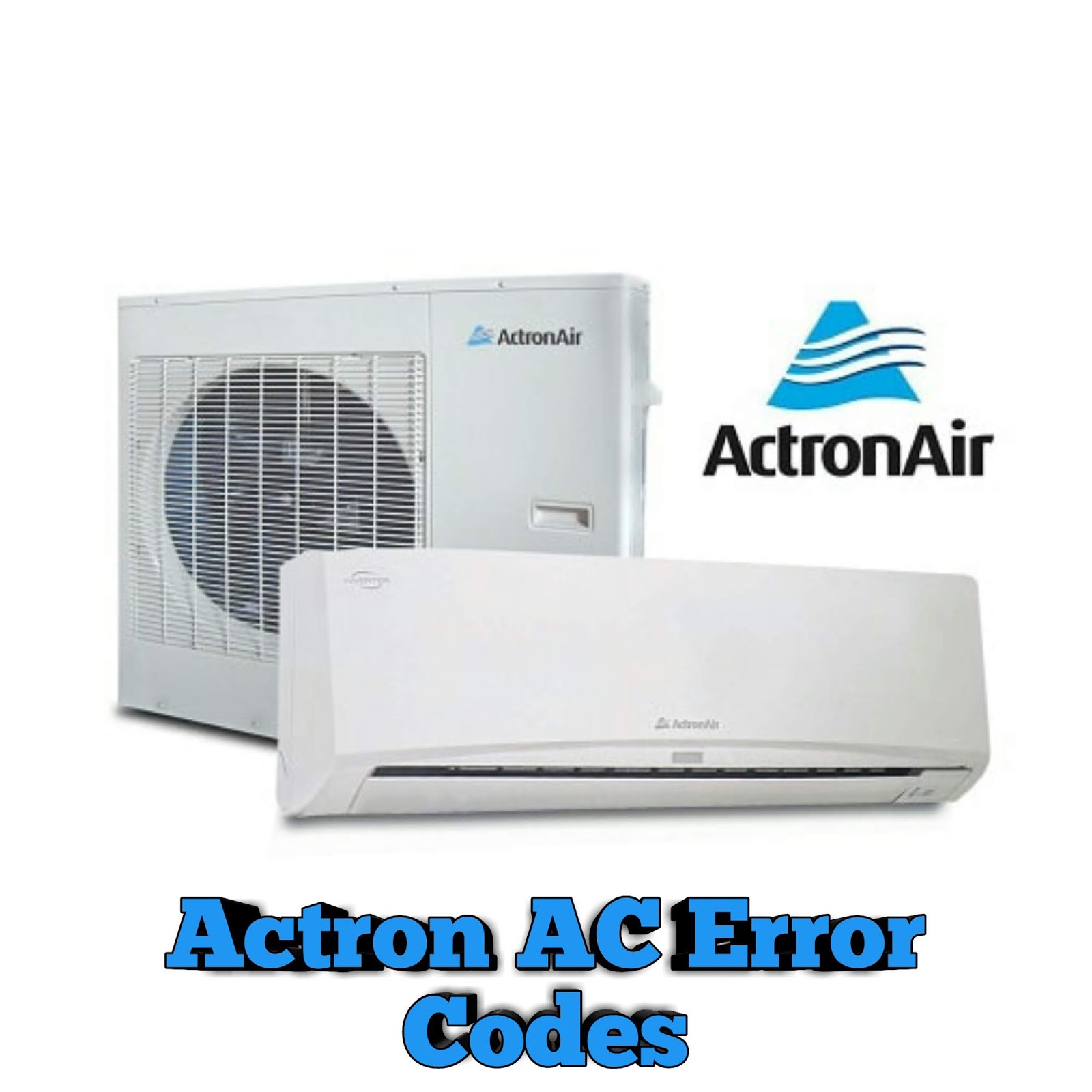 Actron AC Error Codes and Troubleshooting