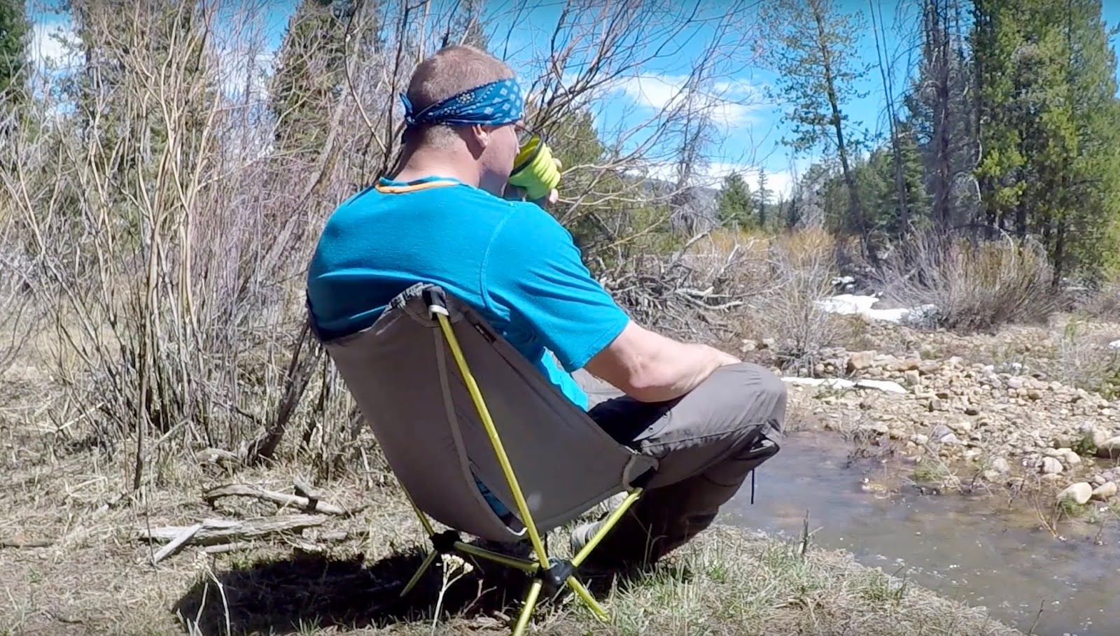 The Backpack Blazer Helinox Chair Zero