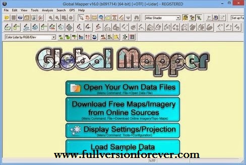 Global Mapper 14 Crack 32 Bits